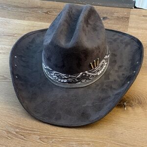 Men's Black Western Hat